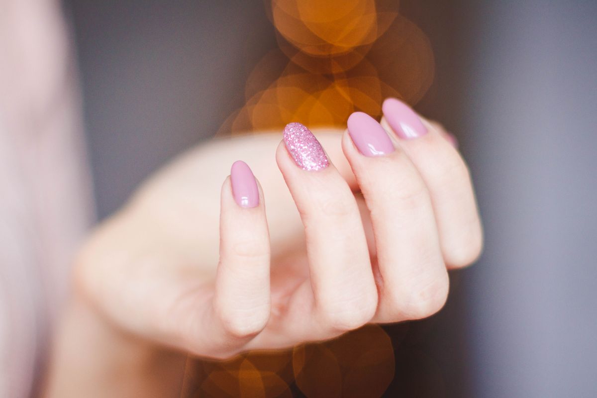 Finished gel nail set at Hello Bella Nail & Spa